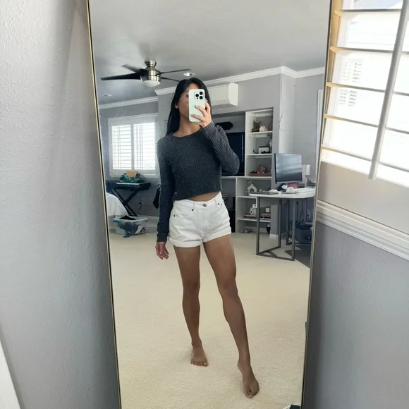 Levi Strauss A-Line Mom Shorts - Picture 3 of 4